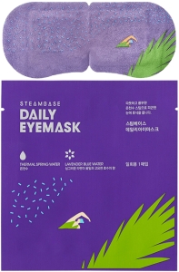 Steambase~Паровая маска для глаз с ароматом лаванды~Daily Eye Mask Lavender Blue Water