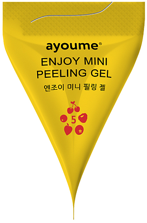 Ayoume~Отшелушивающий пилинг-скатка с фруктовыми кислотами~Enjoy Mini Exfoliator Gel